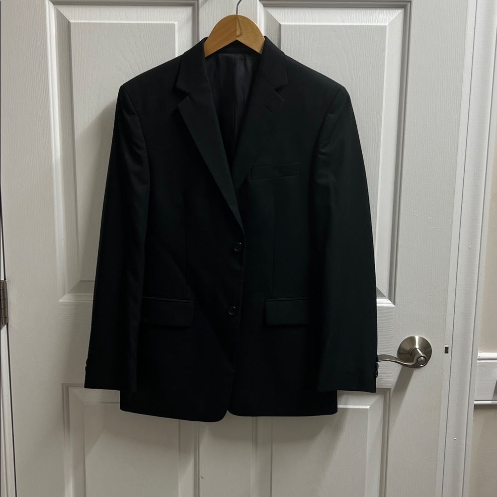 Chaps youth boys black Blazer sport jacket size 18 new